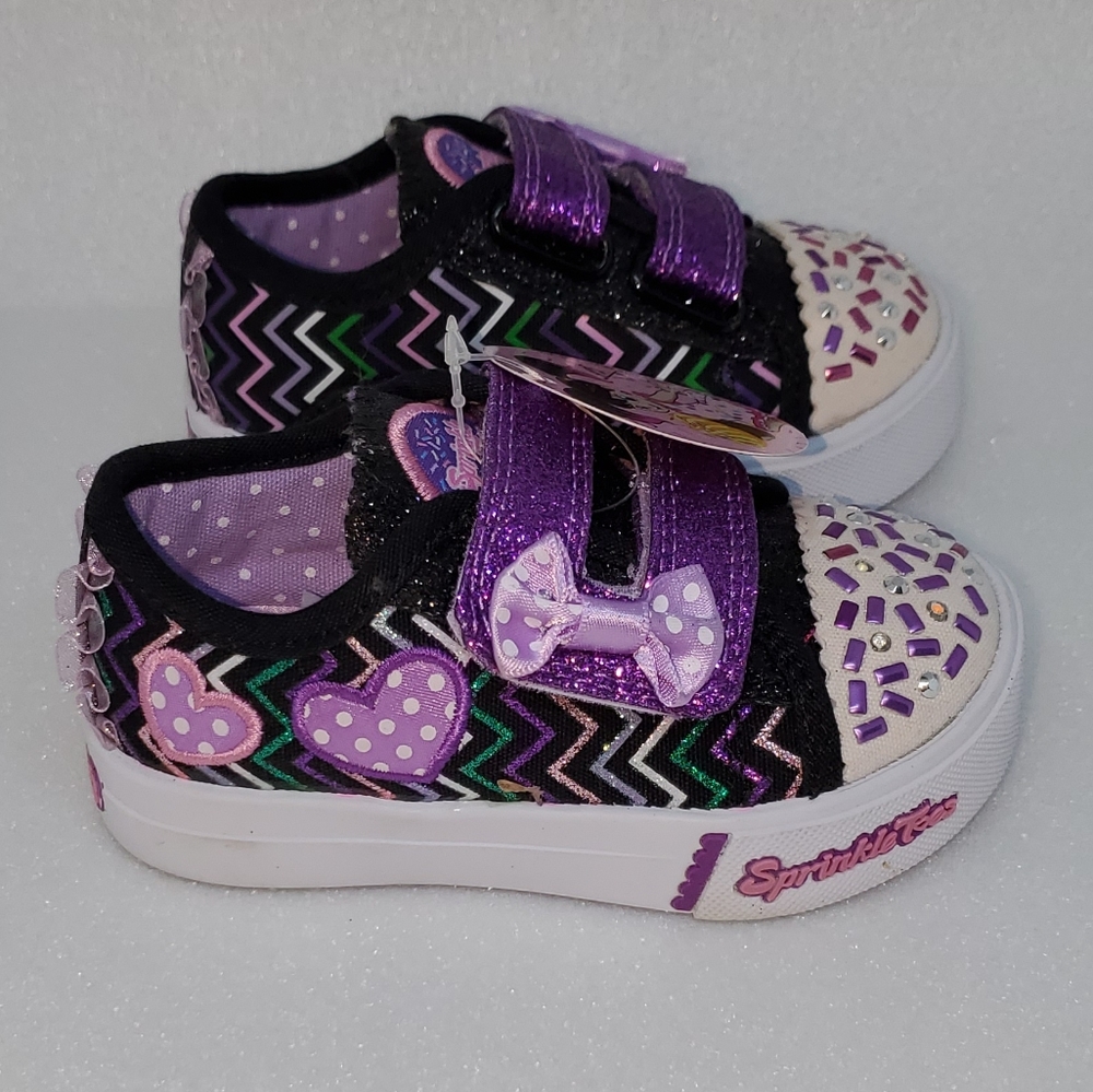 Sketchers Sprinkle Toe Skippers    NIB - Picture 5 of 6